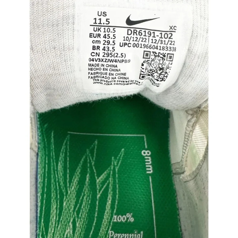 NikeCourt Air Zoom Vapor Pro 2 HC White Kelly Green Size 11.5 DR6191-102